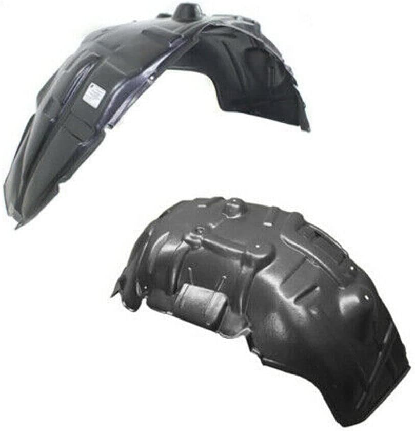 Parts N Go Juego de protectores de guardabarros con clips para Ram R1500 2009-2019 delantero lado del conductor y pasajero izquierdo derecho