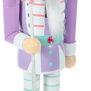 GANAZONO Gran cascanueces de Navidad adornos decoraciones soldado cascanueces de madera para árbol de Navidad figura marioneta regalo 15.0 in GANAZONO Gran cascanueces de Navidad adornos decoraciones soldado cascanueces de madera para árbol de Navidad figura marioneta regalo 15.0 in