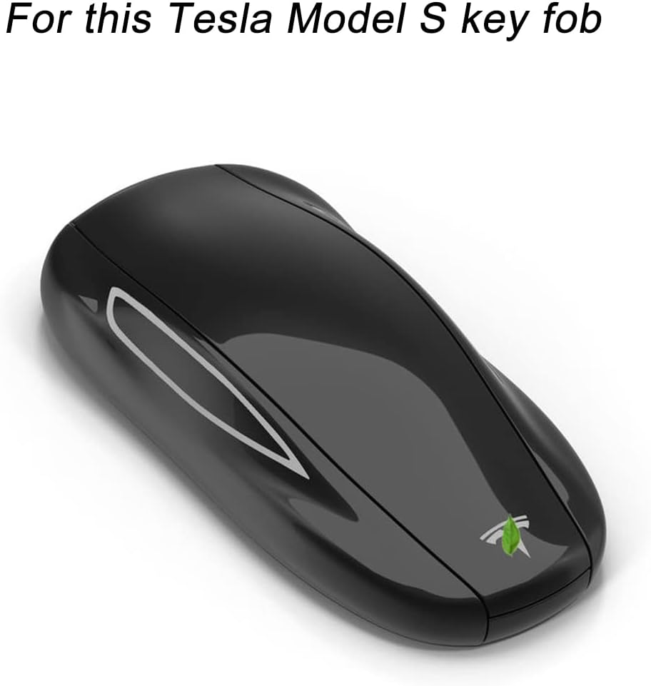 TANDRIVE Funda para llavero para Tesla Model S, color blanco