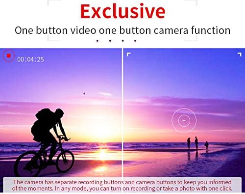 Enzemit Mini cámara WiFi HD 1080 p inalámbrica completa seguridad micro videocámara batería, visión nocturna detección de movimiento AP hotspot