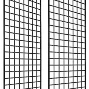 #1900B (caja de 2) Panel de rejilla para exhibición al por menor – Rejilla metálica perfecta para cualquier exhibición minorista, 2 pies x 6 pies, 2 #1900B (caja de 2) Panel de rejilla para exhibición al por menor – Rejilla metálica perfecta para cualquier exhibición minorista, 2 pies x 6 pies, 2