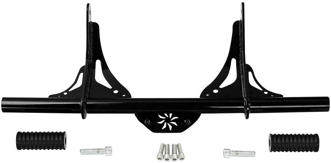 WOWTK Highway Peg Crash Bar Protector de motor para Harley Dyna Street Bob FXDBI Fat Bob FXDF Low Rider FXDLI Wide Glide FXDWGI 2006-2017 Modelos