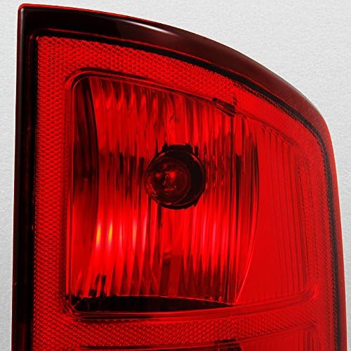 AKKON – Para Dodge Ram 1500  2500  3500 Pickup Truck Red Clear Rear Lights Reemplazo con par de placa de circuito