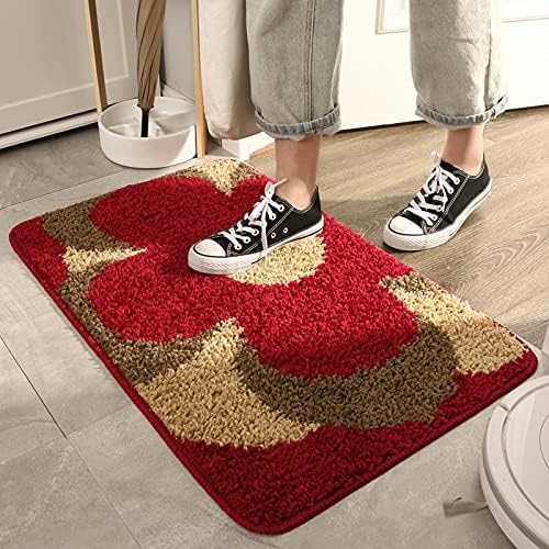 TOMEX Tapete para puerta de interior, tapete antideslizante mejorado 2023, tapete de bienvenida para el hogar, suelo, baño (24 x 36 pulgadas23.6 x