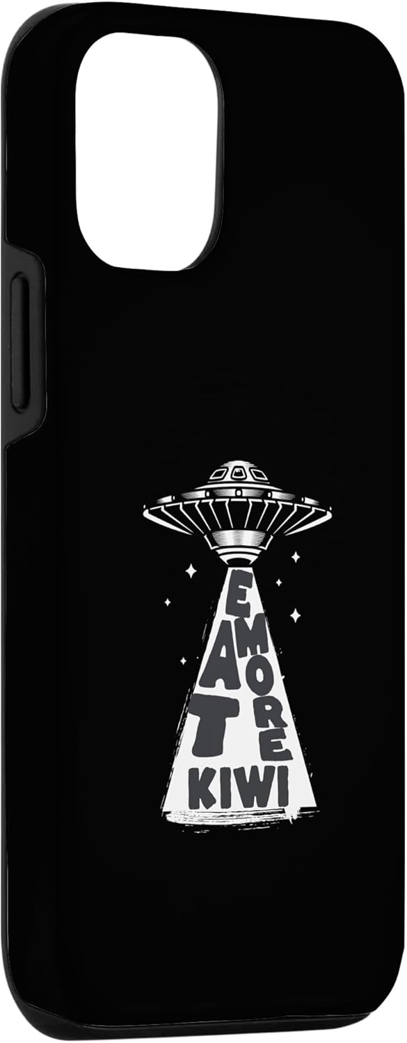 iPhone 14 Pro UFO Alien Abduction Vintage Eat More kiwi Vintage Case