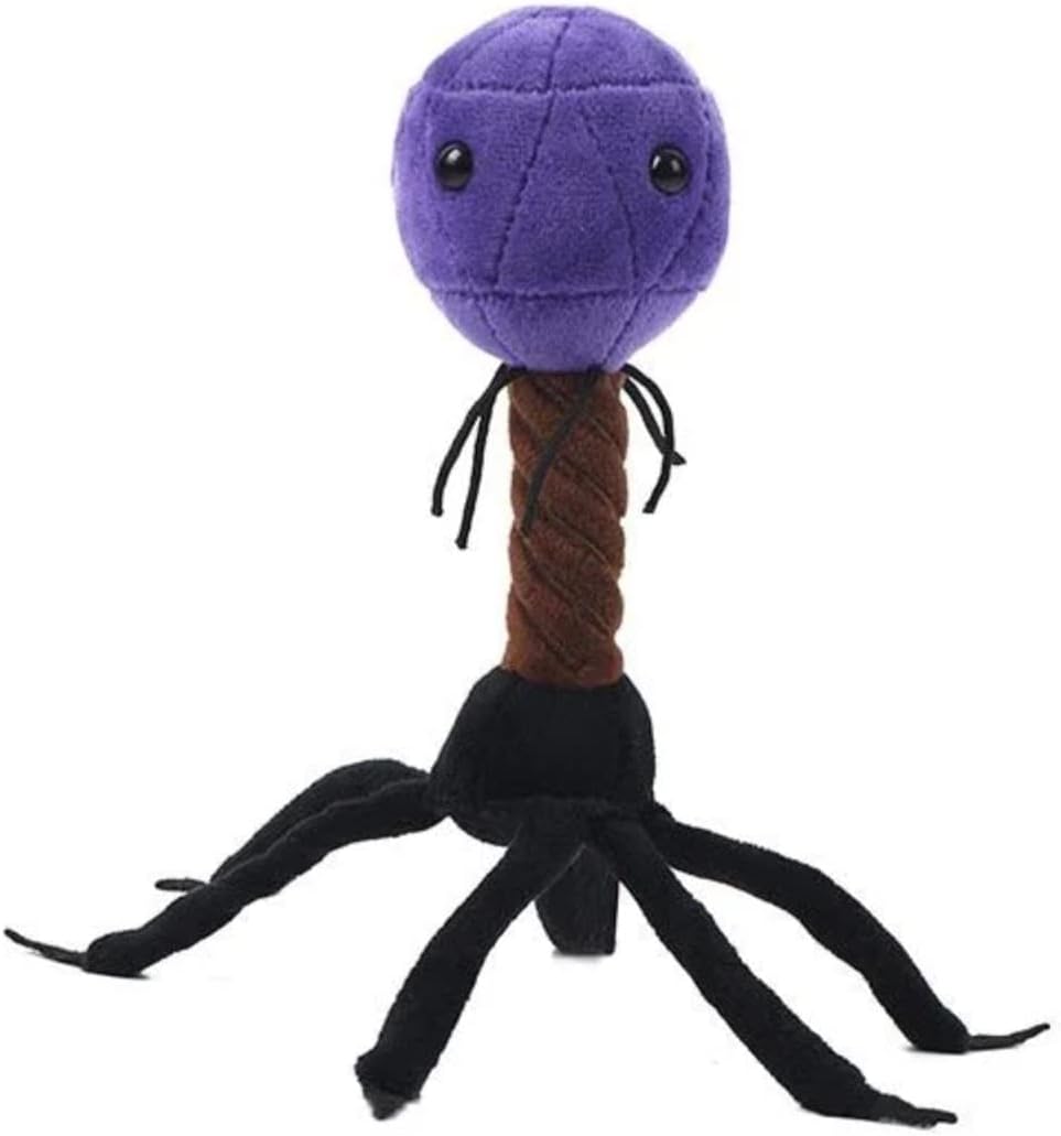 Giant Microbes Juguete de peluche T4 (T4-Bacteriófago)