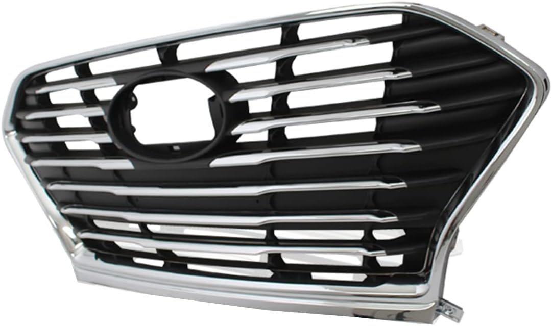 JX RACING  PERFORMANCE  ACCESSORIES Compatible con Hyundai Sonata 2018-2020 Rejilla de Parachoques Delantero Repuesto Cromo