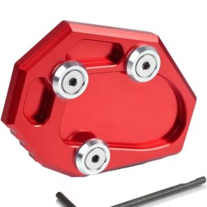 Almohadilla lateral para motocicleta, soporte lateral para motocicleta, soporte de extensión para Y&AMAHA MT-07 MT07 Tracer 700 MT 07 Moto Cage XSR Almohadilla lateral para motocicleta, soporte lateral para motocicleta, soporte de extensión para Y&AMAHA MT-07 MT07 Tracer 700 MT 07 Moto Cage XSR