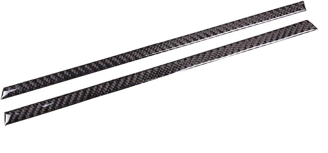 RURZTDAKM Car Co-Pilot – Decoración de consola central, compatible con Toyota Supra 2019, 2020, 2021, 2022, borde de fibra de carbono suave,