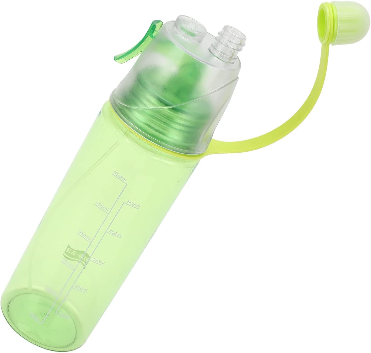 HEITIGN Botella de spray de agua, botella de bebida, botella de deportes, botella de agua, botella de agua de niebla, botella de spray de agua,