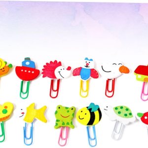 MAGICLULU 48 marcadores de animales lindos mini clips de papel de rana clips de carpeta clips de clip de papel clips para papel de dibujos animados MAGICLULU 48 marcadores de animales lindos mini clips de papel de rana clips de carpeta clips de clip de papel clips para papel de dibujos animados