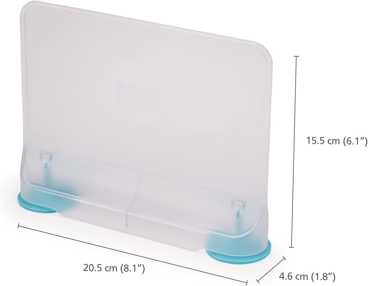 Joseph Joseph FridgeStore – Cajón de almacenamiento debajo del estante, tamaño único, transparenteazul