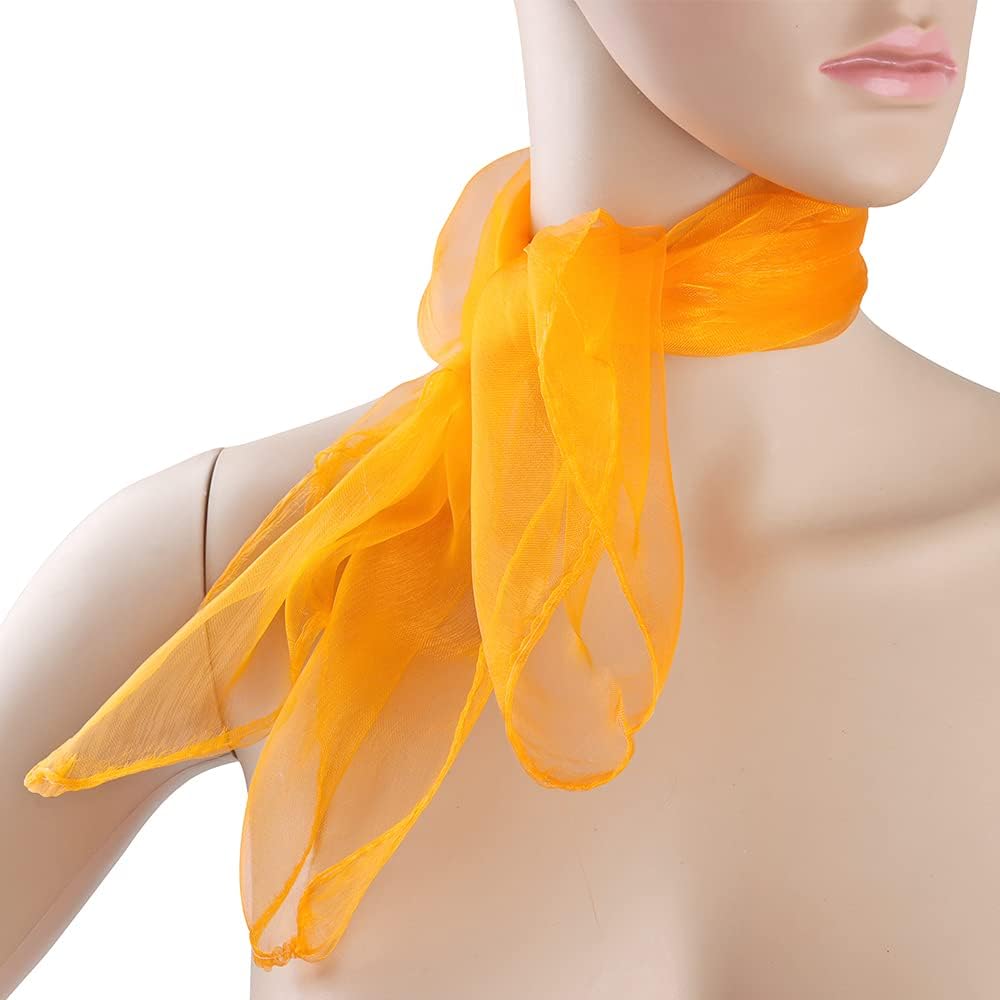 36 bufandas de baile malabarismo, bufanda transparente de moda para fiesta, 24 x 24 pulgadas