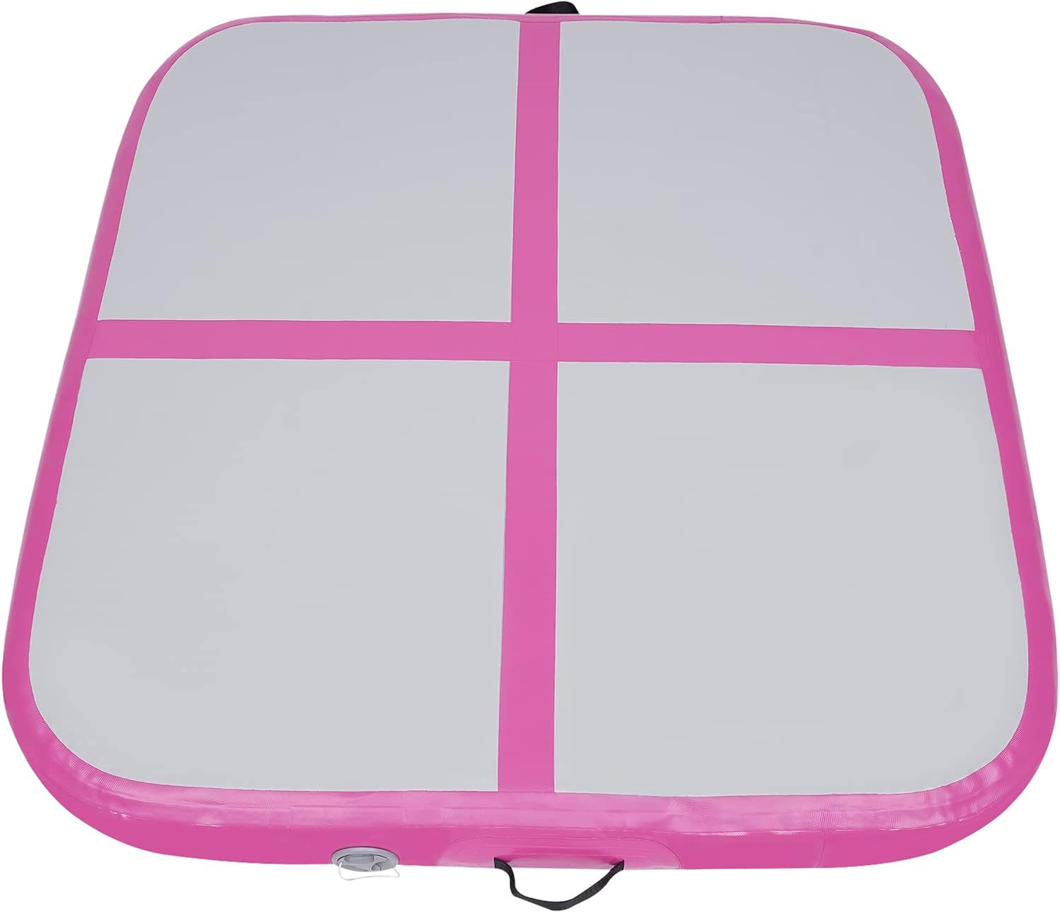 Inflatable Gymnastics Mat Air Tumbling Mat Gymnastics Tumble Track Square 3.947.87 In Thickness Air Mats for Home UseTrainingCheerleadingWater Yoga