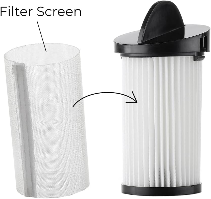 Paquete de reemplazo de filtro de vacío EyeVac Pro (plateado)