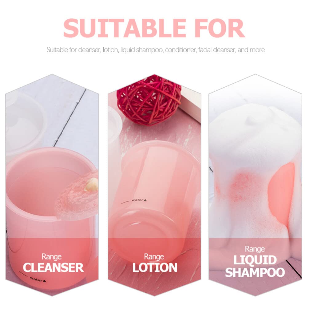 FRCOLOR 18 piezas de espuma facial de gel de limpieza de espuma de lavado facial, fabricante de espuma de espuma para el hogar, limpiadores para el