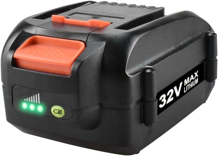 Batería de litio 32V 3.0Ah WA3537 para Worx 32V Tools WG175.1 WG275 WG575.1 WG924.4 Reemplazo Worx 32V batería
