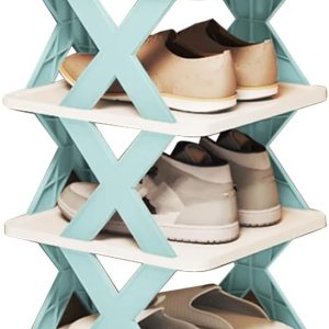 Organizador de almacenamiento de zapatos de varias capas, zapatero estrecho y vertical, pequeño soporte vertical para zapatos, organizador de Organizador de almacenamiento de zapatos de varias capas, zapatero estrecho y vertical, pequeño soporte vertical para zapatos, organizador de