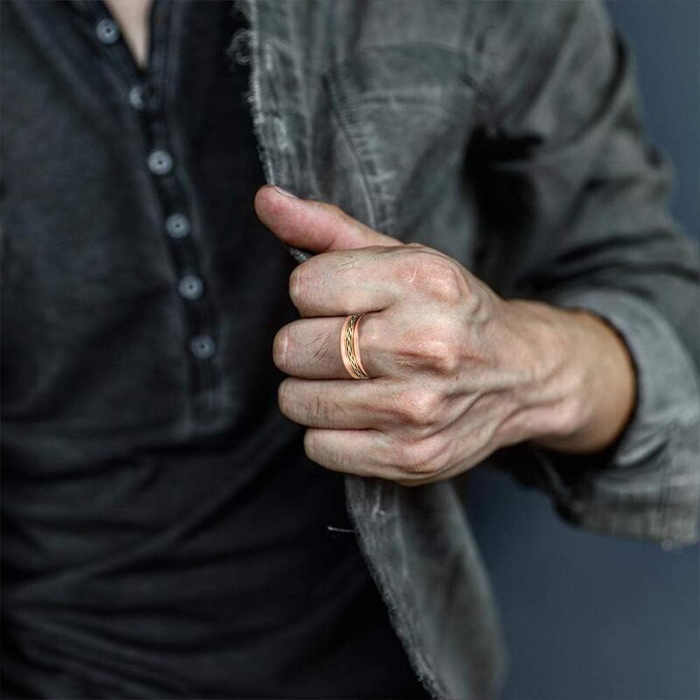 EnerCoppeX Anillos de cobre para mujer para artritis y articulación, anillo magnético ajustable para los dedos del pulgar, anillos de terapia
