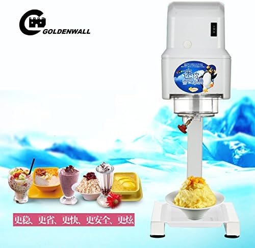 CGOLDENWALL Comercial eléctrico mini máquina de arena de hielo comercialuso doméstico DIY máquina de helado de frutas fabricante de helados