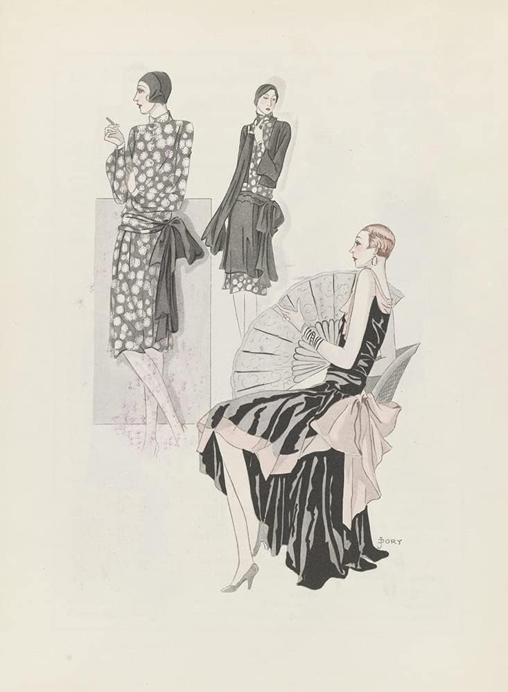 ArtDirect Art – Taste – Beauty, P.19 (1929) 7×10 UnFramed Museum Art Print Poster Ready for Framing by J. Dory