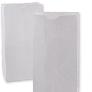 Green Direct, bolsas de almuerzo de papel resistente, ideal para todas las edades (50unidades), S, Blanco Green Direct, bolsas de almuerzo de papel resistente, ideal para todas las edades (50unidades), S, Blanco