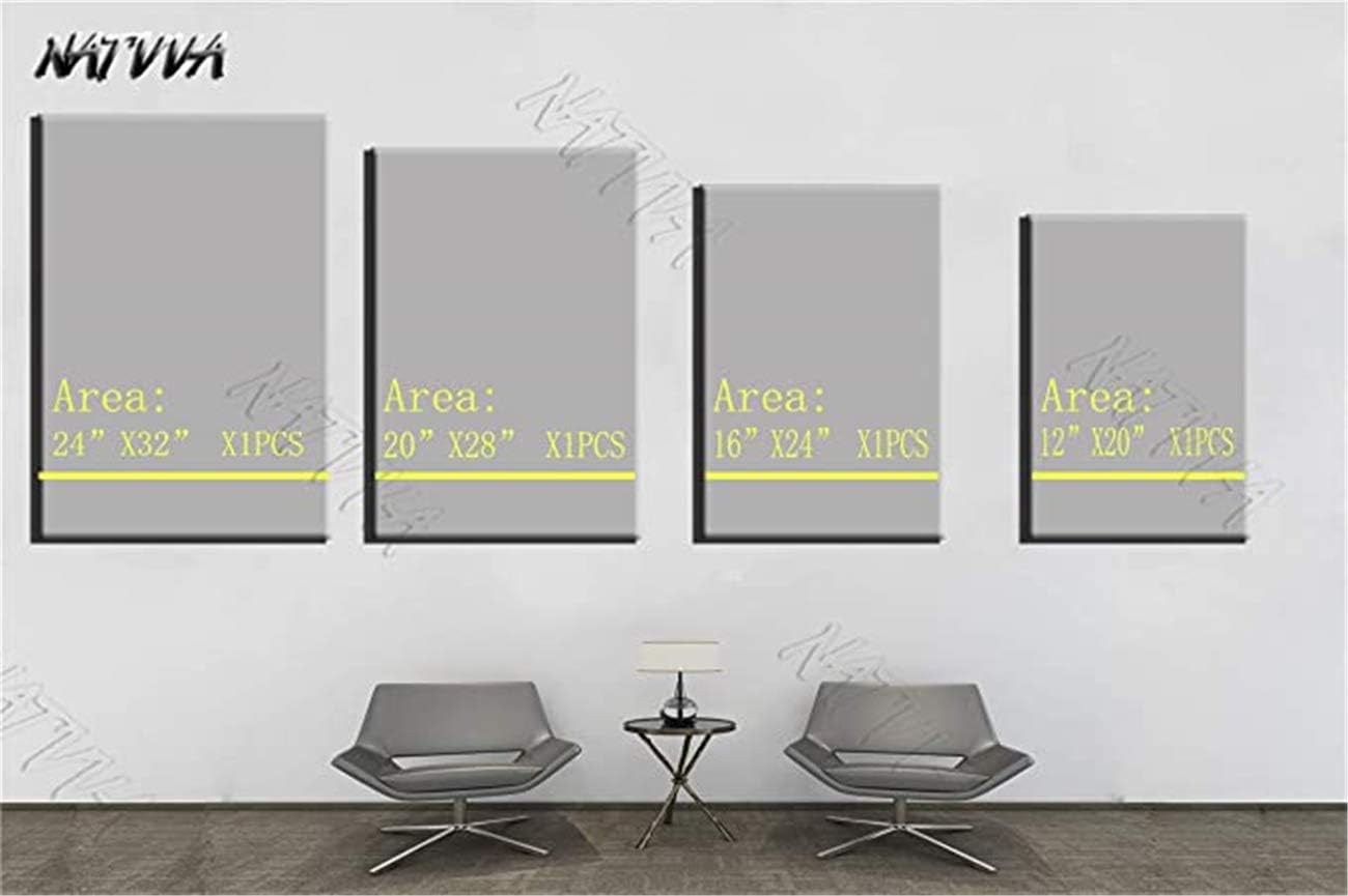 NATVVA Pintura en lienzo de 3 piezas, impresiones plateadas, arte de pared de bienes raíces, póster modular, citas de agente inmobiliario, imágenes