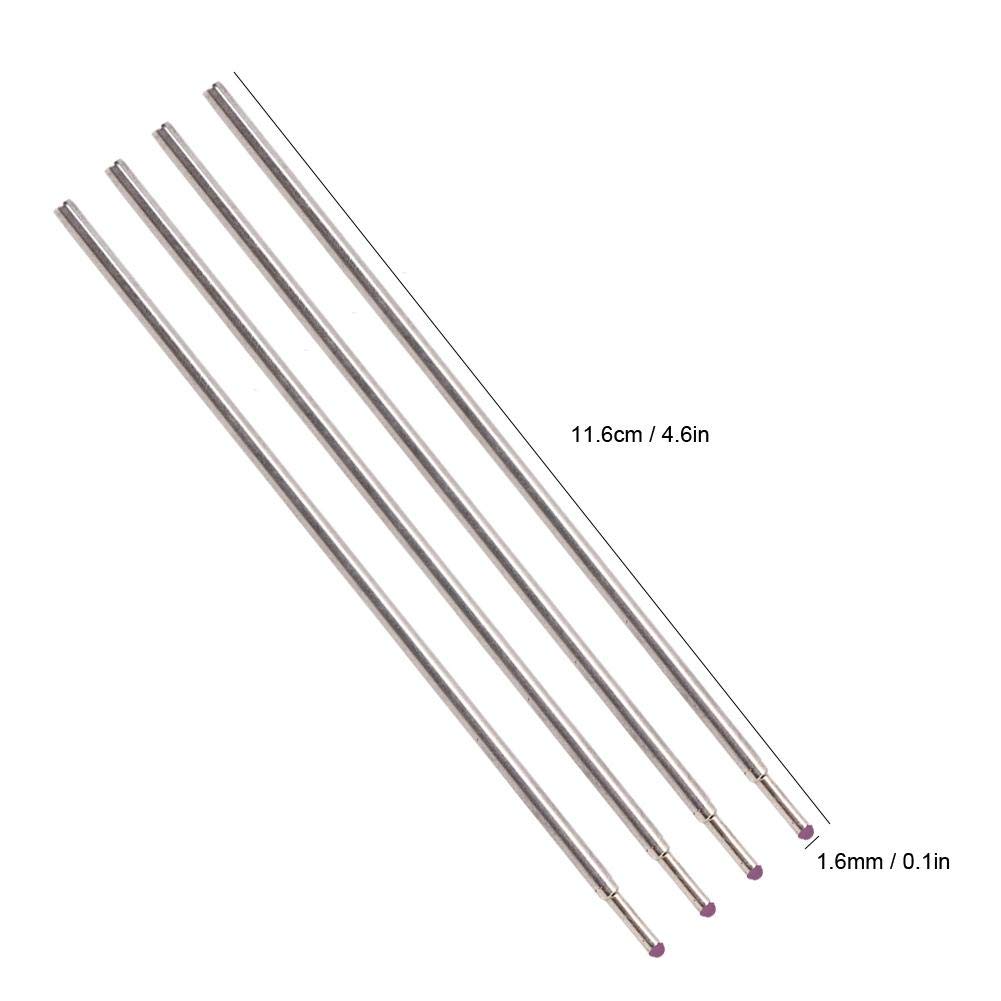 20 unidadescaja de piercings de tatuaje, punta de aleación, puntas de puntas, líneas de rotulador, rotulador de piel para tatuaje, núcleos,