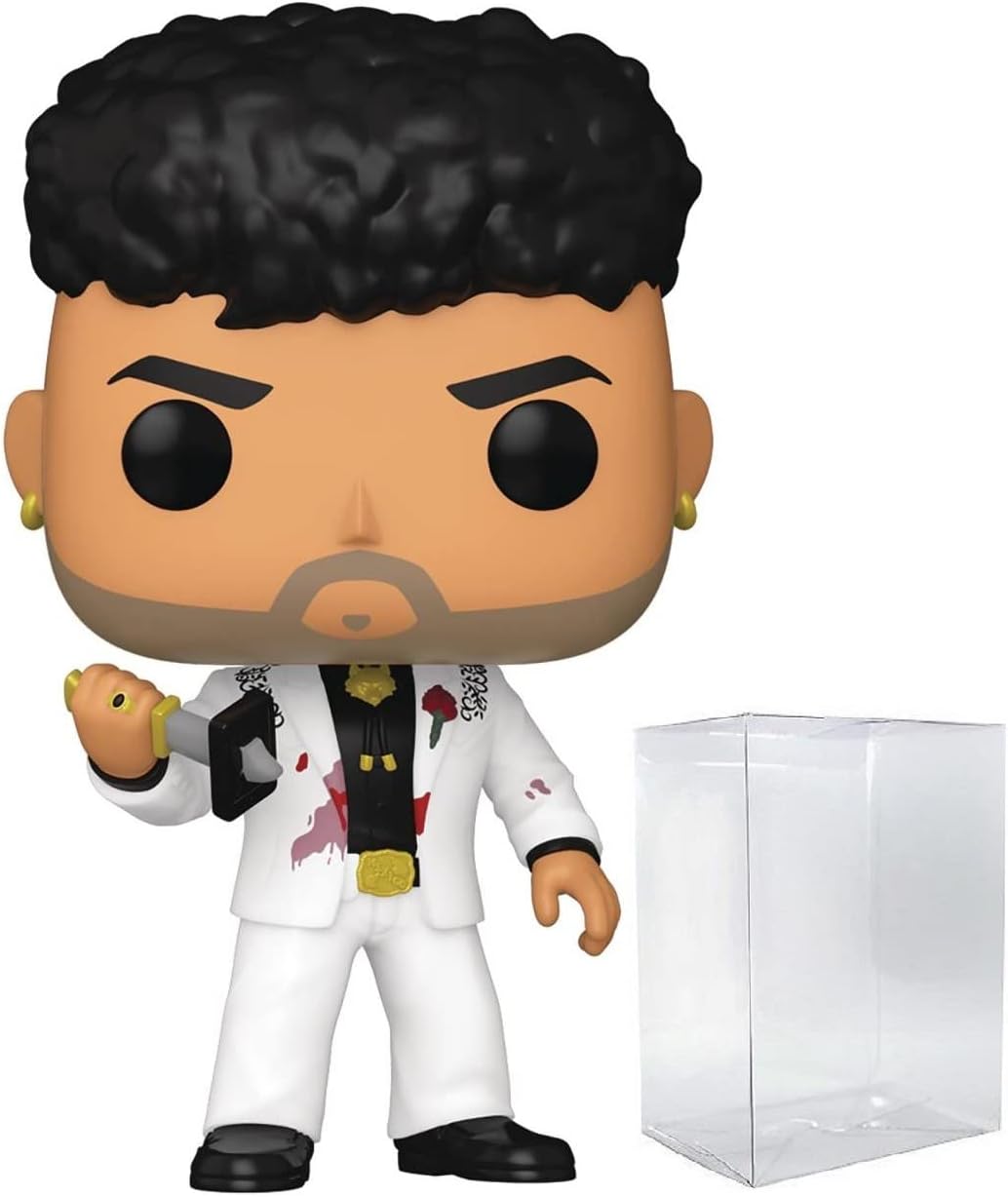 POP Bullet Train – Figura de vinilo The Wolf Funko (paquete con funda protectora de caja compatible), multicolor, 3.75 pulgadas
