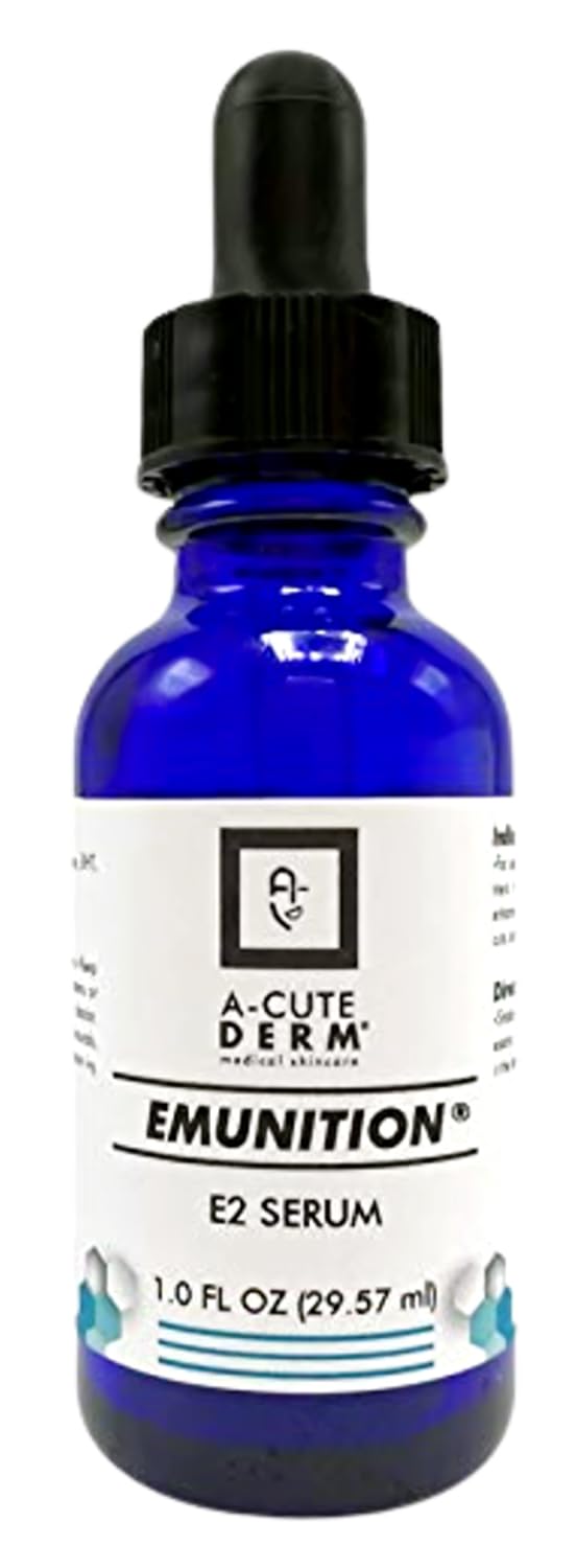 Emunition E2 Suero Hidratante para Mejorar la Pérdida Hidratante Ayuda a Curar la Piel Sensible (1 oz)