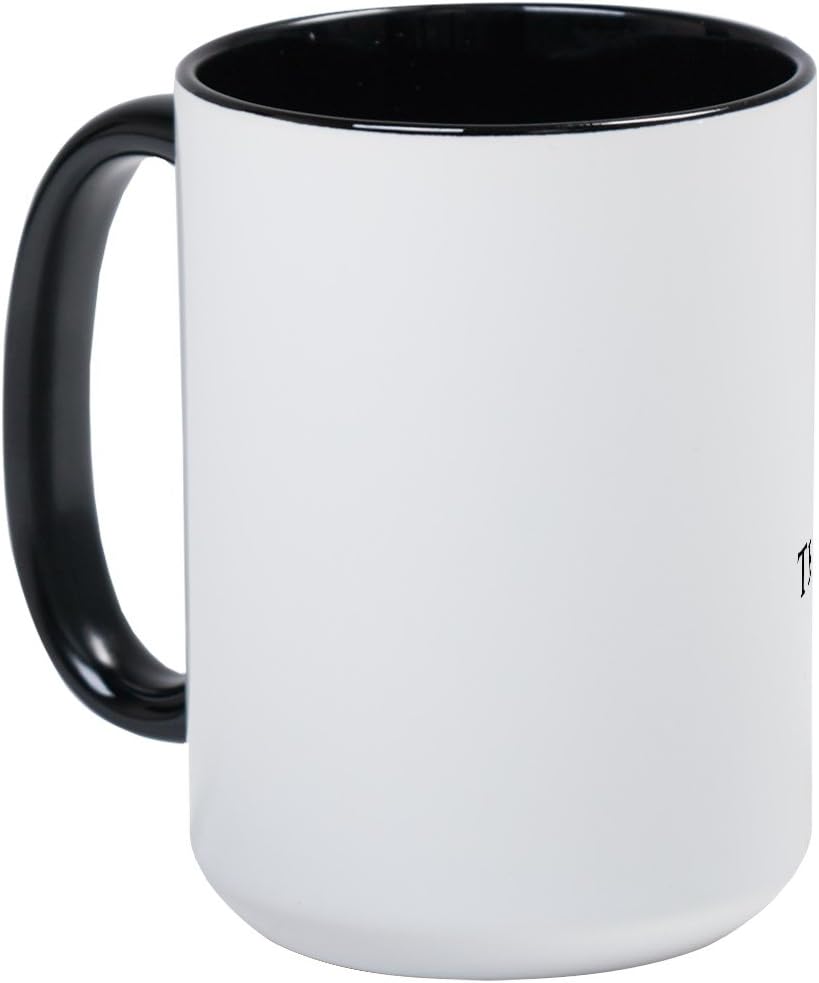 CafePress Team Oxford Comma Mugs Taza de café de cerámica de 15 oz (15.0 fl oz)
