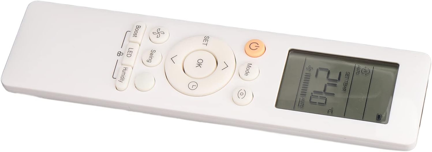RG10L1 C2HS BGEF Control remoto de aire acondicionado, reemplazo universal del control remoto de CA para la serie Midea