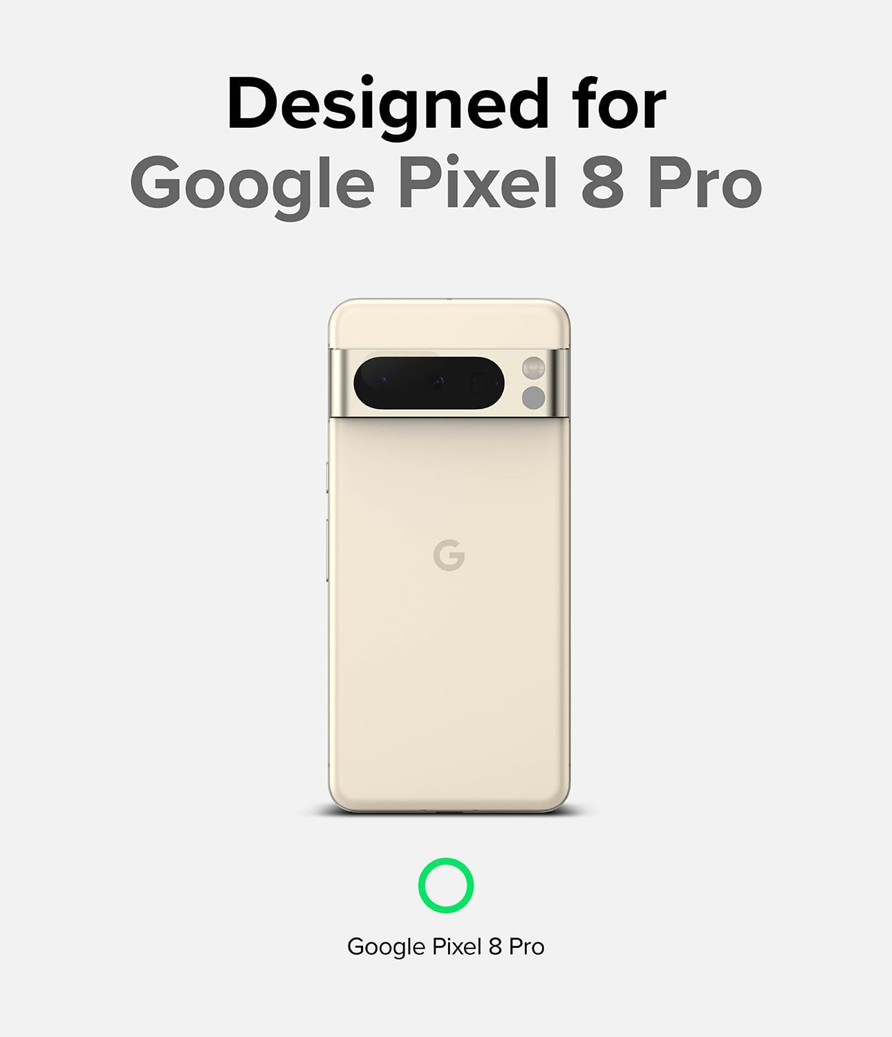 Ringke Onyx Se siente bien en la mano Compatible con Google Pixel 8 Pro, tecnología antihuellas que evita manchas grasas, agarre mejorado