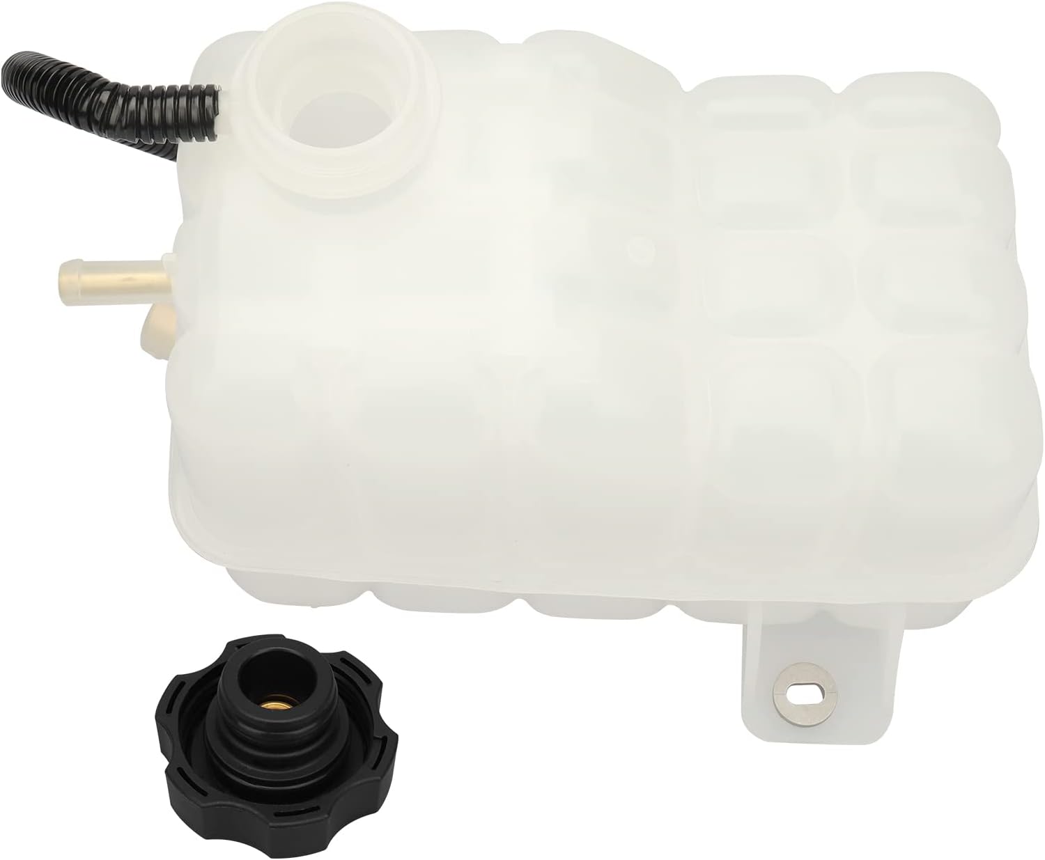 Tanque de depósito de recuperación de desbordamiento de refrigerante del motor con sensor y tapa 1999-2007 para Chevy Silverado 1500 HD Suburban