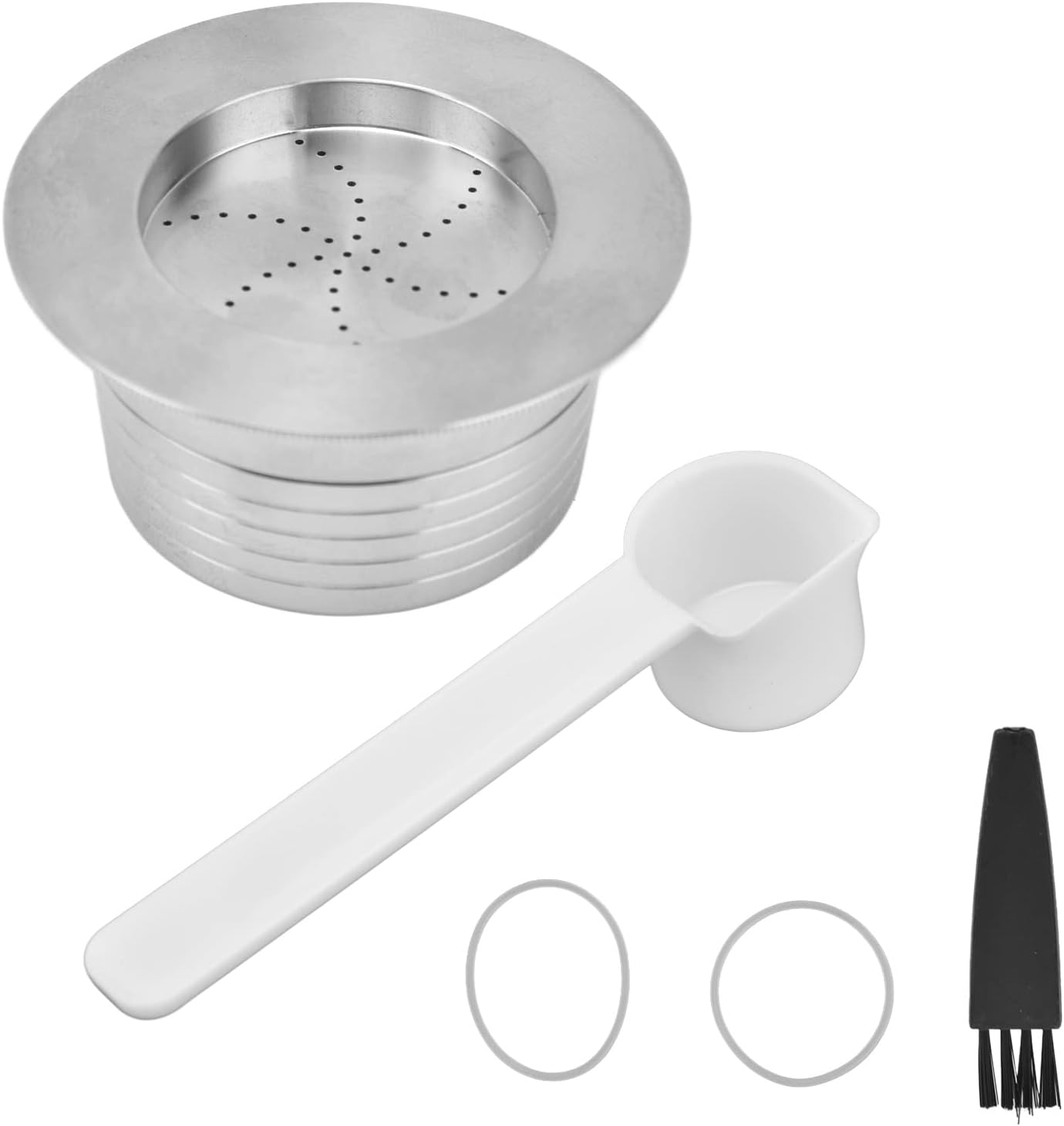 Cápsulas de filtro de café, recargable fácil de acero inoxidable para Lavazza Blue