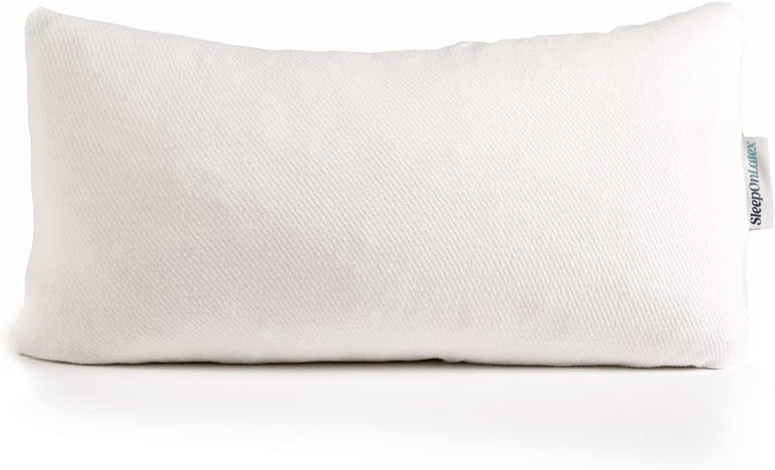 Almohada de espuma triturada de látex natural, tamaño estándar