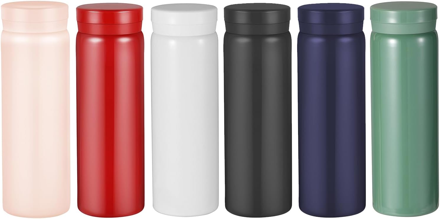 Mini botella de agua de 10 onzas de acero inoxidable, termo pequeño, con aislamiento al vacío, a prueba de fugas, mantiene las bebidas calientes y