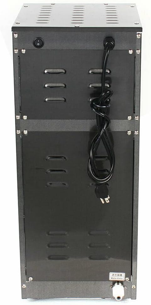 Máquina de vapor de agua eléctrica comercial de 2500 W, máquina de ebullición de agua de vapor de espuma de leche de café expreso, máquina de