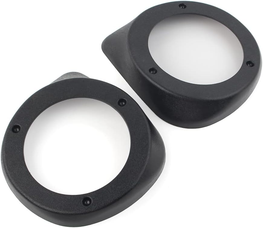GZYF Carenados de pierna ventilada inferior para motocicleta con cápsulas de caja de altavoces de 6.5 pulgadas, cubierta de parrilla de altavoz para