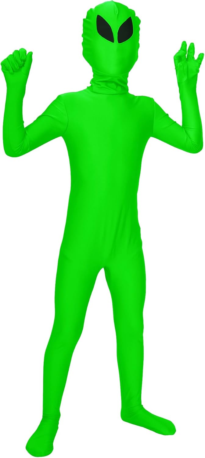 Aniler Disfraz de Halloween de elastano para niños de 6 a 16 años, body de animal para cosplay, overol para niñas