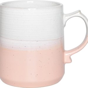 Bosmarlin Taza de café grande de cerámica, taza de té grande para la oficina y el hogar, apta para lavavajillas y microondas, 1 unidad (rosa, 1) Bosmarlin Taza de café grande de cerámica, taza de té grande para la oficina y el hogar, apta para lavavajillas y microondas, 1 unidad (rosa, 1)