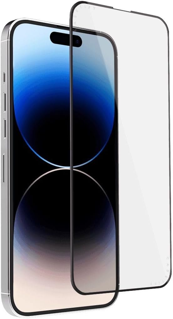 CASETiFY Protector de pantalla para iPhone 14 Pro 2.5D vidrio templado de pantalla completa