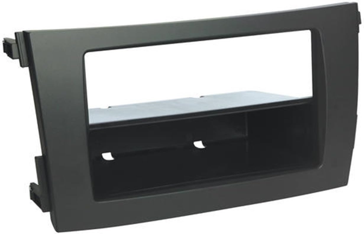 Scosche TA2101B compatible con Toyota Corolla ISO 2009-13 doble DIN y DIN+Pocket Dash Kit, negro