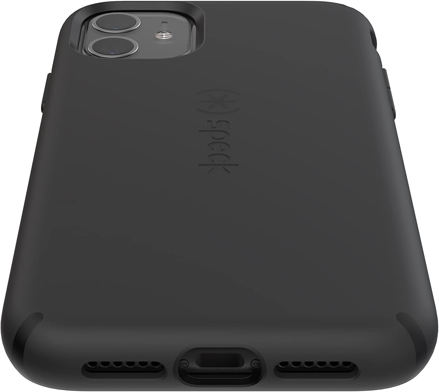 Speck Funda para iPhone 11 y iPhone XR, protección contra caídas, diseñada para MagSafe para iPhone11 y iPhoneXR, delgada, color negro, CandyShell