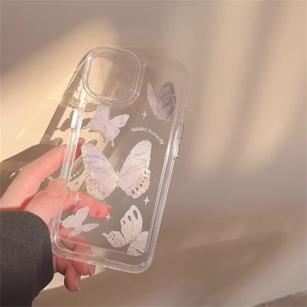 Funda transparente transparente para iPhone 15 Plus 6.7 “Funda protectora a prueba de golpes para Apple iPhone 15 Plus