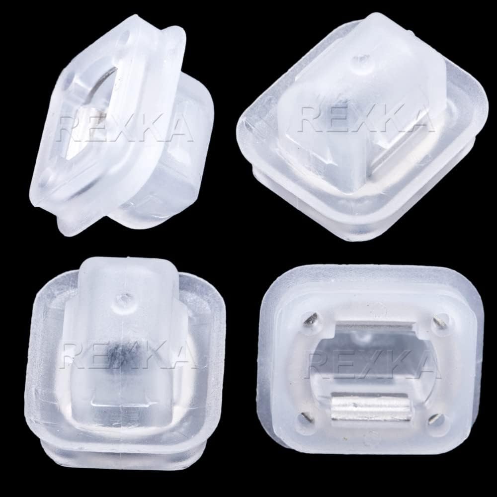 Rexka 40 piezas de moldura interior Retenedor de puerta Moldura Clips de acabado E46 E90 E91 X5 Compatible con BMW E46 E90 E91 E92 320i 323i 325i