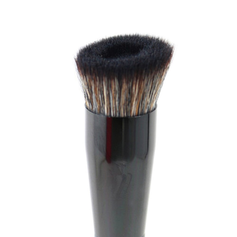 Vela.Yue Cepillo líquido para base de maquillaje para un aspecto natural impecable  Aplicador de maquillaje en ángulo para perfeccionar la crema