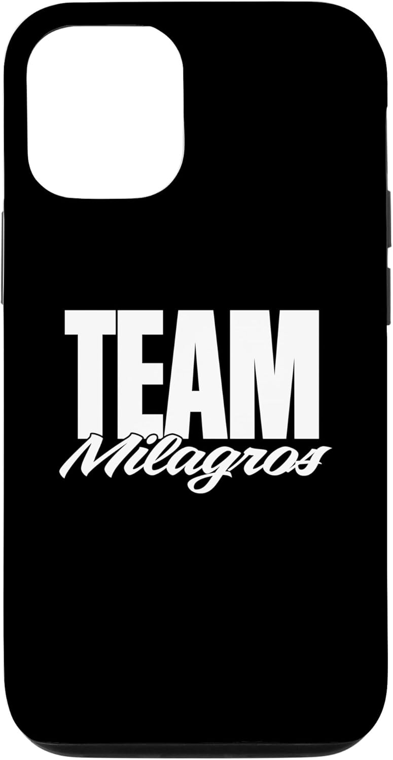 iPhone 1212 Pro Team Milagros Name, Cheer for Milagros Support Case