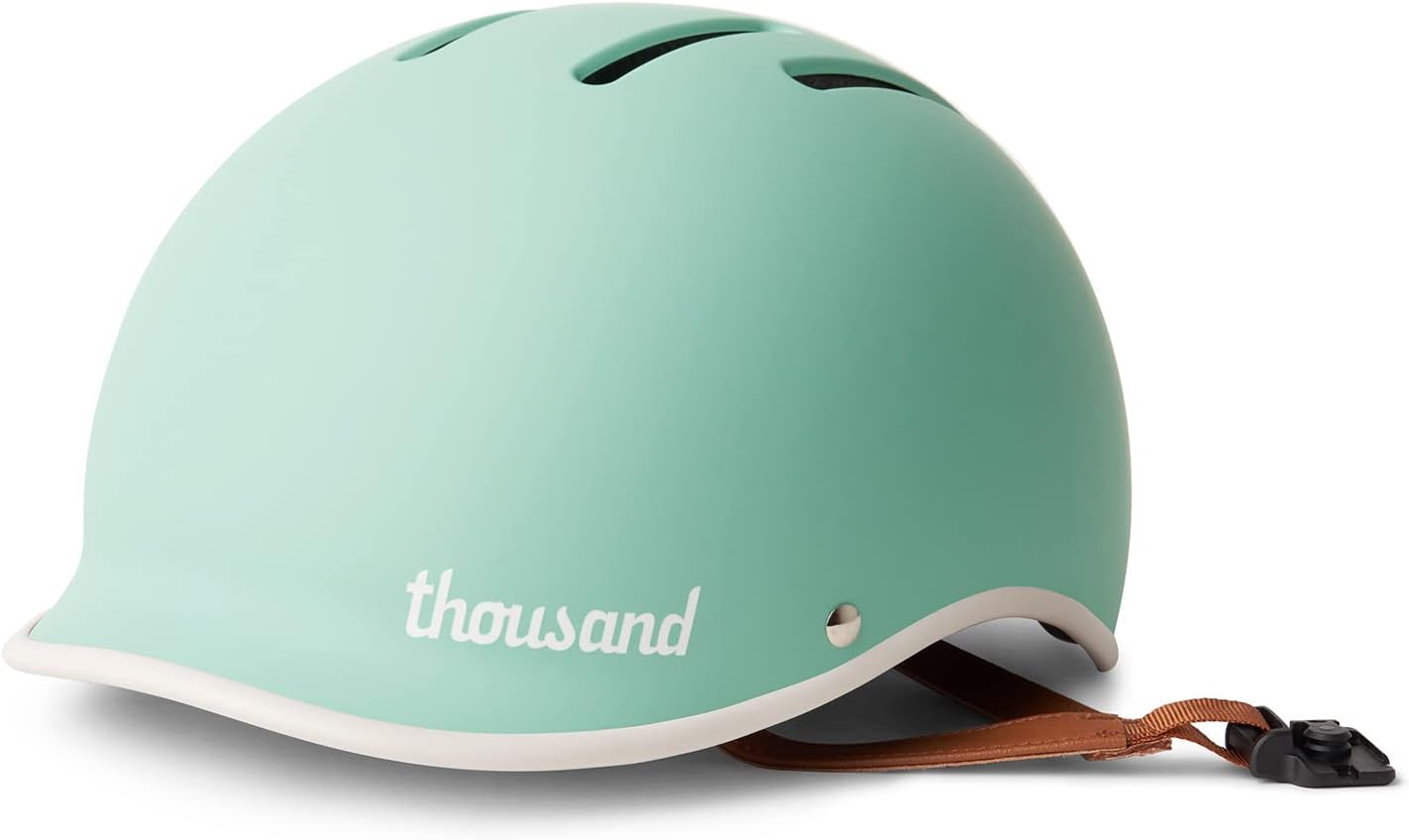 Thousand Adult Bike Helmet Heritage 2.0 The Original Low Profile Retro Commuter Cycling Helmet Safety Certified for Bicycle Skateboard Road Bike