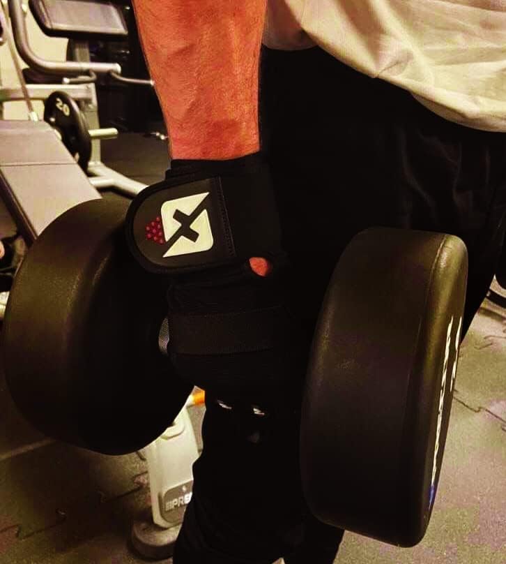 skott Evo 2 guantes de levantamiento de pesas con soporte integrado para la muñeca, doble costura para mayor durabilidad, rasga con los mejores